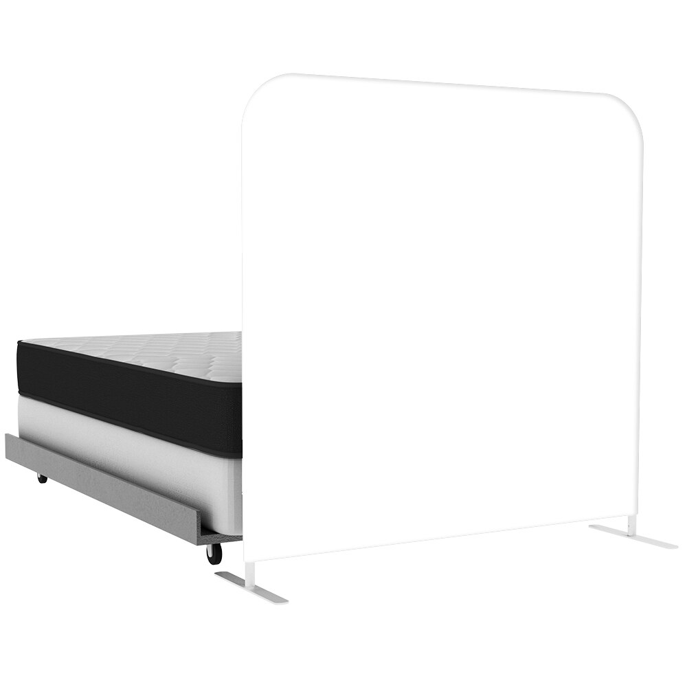 EZ Tube Queen Headboards — 57 in Single Sided Graphic Package with White Back Fabric